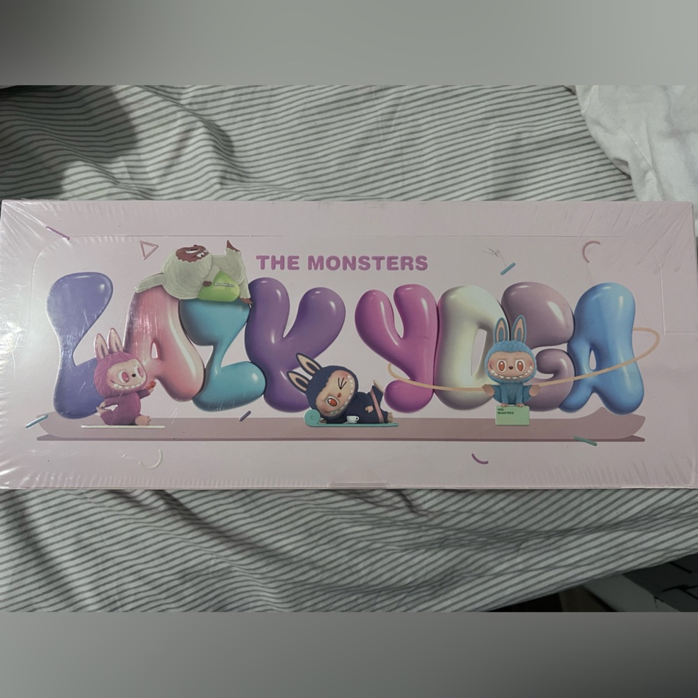 Authentic Popmart Sealed Case- Lazy Yoga Monsters